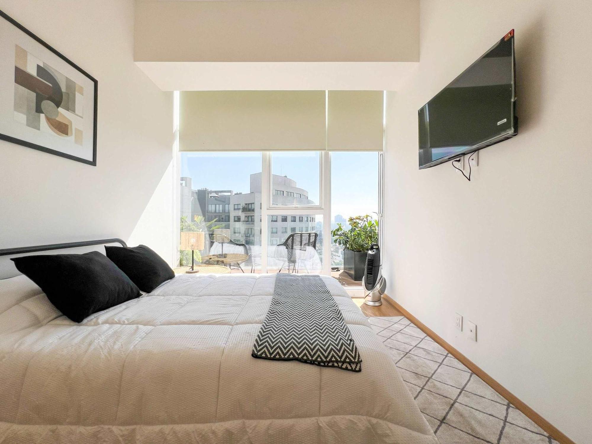 Appartement Prestigious 2br With Fantastic View In Condesa *